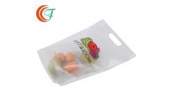 China Fresh Fruit Stand Up Pouch Packaging With Window Food Grade supplier