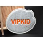 Debossed Shiny Pressed TPU printed label Custom Logo For Garments