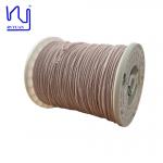 Nylon Dacron Served 0.071mm Silk Covered Copper Litz Wire for sale