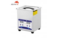 China 60W FCC Touch Key Jewelry Ultrasonic Cleaner 40khz Skymen With Heater Timer supplier