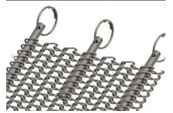 China Architectural Metal Screen Fixing Systems Fit Woven , Perforated , Expanded Metal supplier