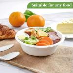 Salad Compostable Biodegradable Soup Bowls With Lids Bagasse Fiber 16oz Disposable Bowls for sale
