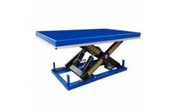 China 1m Load 1000kg Small Lift Table Hydraulic Fixed Scissor Lift Tables supplier