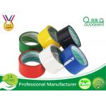 Stable 48mm Red PVC Packing Tape , Light Weight Custom Printed Parcel Tape for sale