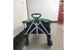 China Customized 7 Inch Wheel Trolley Cart Camping Garden Foldable Wagon supplier