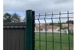 China Aging Resistance 3d Welded Garden Mesh Fence Panels Easy To Install supplier