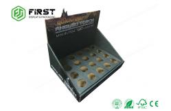 China Customized Counter Display Racks With Holes Retail Promotion Cardboard Counter Display supplier