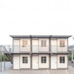 Secure And Durable Flat Pack Container House With Pre-Wired Electricity And Quick Installation Time for sale