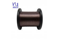 China Uew H  0.125mm Enamel Coated Wire High Frequency Litz supplier