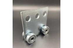 China Custom Unistrut Trolley Assemblies Four Wheels Pulley for Channel supplier