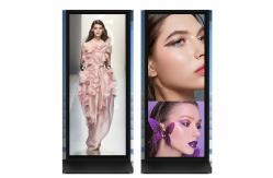 China Splicing 70 Inch 4K LCD Advertising Kiosk with Free CMS Software High Resolution supplier