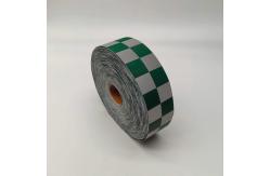 China High Durability Reflective Fabric With Printed Checks On supplier