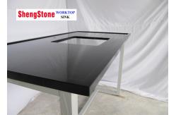 China Classic Black Wide Marine Edge Countertop Laboratory Parts 30mm Thickness supplier
