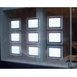 A4 Window Hanging Crystal LGP Acrylic LED Lightbox Display