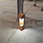 Customized Thickness LED Garden Bollard Lights IP65 Easy Install for sale