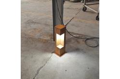 China Customized Thickness LED Garden Bollard Lights IP65 Easy Install supplier