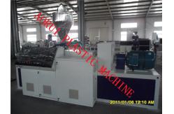 China Drainage And Gas Pipe Plastic Extrusion Line , PP PE Extruder Machine supplier