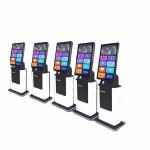 23 Inch Self Ordering Kiosk Touch Screen Scanner Self Order Pos System for sale