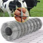 Galvanized Hinged Joint Cattle Fence Netting 2.0MM High Tensile Wire Cattle Fence