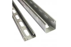 China Anodized Corrosion Resistant Aluminium Unistrut Channel Slotted C Channel supplier