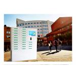 24 Box Cell Phone Charging Kiosk / Valet Charging Station For School University Library Vending Machine Kiosk for sale