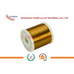 Copper / Constantan Type T Thermocouple Wire 0.1mm With Kapton Vanish Enamelled for sale