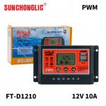 LCD Display 10amp Manual PWM Solar Charge Controller 24 Volt Charge Controller Compact