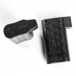 7.4V 2600mAh Heated Socks Battery Short Circuit Protection Black for sale