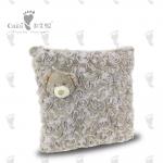 Warm Lovely Plush Pillow Cushion Animal Loveable Soft Teddy Bear Cushion for sale