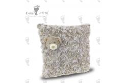 China Warm Lovely Plush Pillow Cushion Animal Loveable Soft Teddy Bear Cushion supplier