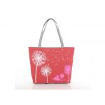 White Eco Canvas Bags With Clear LGO Beautiful Pictures Simple Style