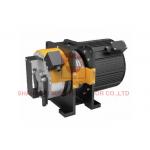 Axle Brake 0.4m/S Load 400kg Gearless Elevator Machine Elevator Equipment for sale