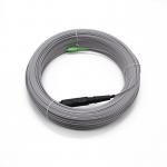 LSZH Outdoor Waterproof FTTH Singlemode Fiber Optic Drop Cable Patch Cord 1 2 Core Corning SC Communication Cables 3m for sale