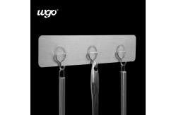 China 29cm Wide 7cm Long Bathroom Wall Hooks SS304 For Towel Hanging supplier