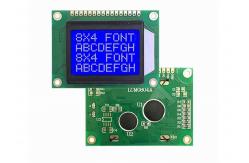 China 8x4 Line Character LCD Display STN / FSTN Optional Mode supplier