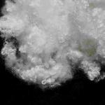 Solid Medium Crimp Polyester Short Cut Fiber 64mm PSF For Mattress