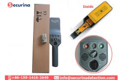 China ABS Plastic Security Wand Metal Detector Airport Scanner Magnetic Relative Humidity supplier