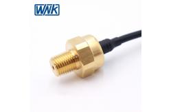 China 0.5-4.5V 1/4NPT Cable Outlet Brass Liquid Pressure Transducer supplier