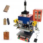 Manual Heat Foil Stamping Machine 220V for Leather Paper Wood for sale