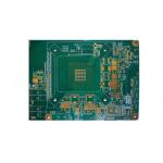 Green Color Multilayer PCB Board , Pcb Printed Circuit Board Immersion Gold Surface for sale