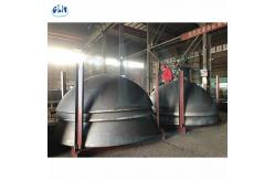 China SA516 Gr70 89mm Hemispherical Head Pressure Vessel End Cap Semi Hemisphere Spinning Pipe supplier