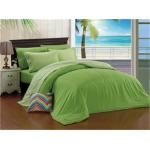 China Polycotton Comforter Set 3pcs Solid Bedding Set Solid Color Comforter Pillow with Embroidery manufacturer