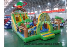 China Fire Retardant 8 X 6M Inflatable Zoo Playground For Teenager supplier