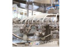 China Stable Performance Small Juice Filling Machine 15000BPH Square Bottle 5000 KG supplier
