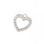 Micro Pave 18K Gold Pendant