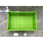 OEM Mesh Structure Fruit And Vegetable Plastic Crates For Distribution