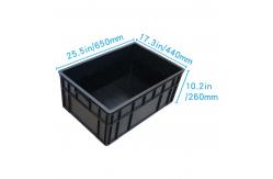 China 400x300x270 Conductive Antistatic ESD Electronics Storage Tray For PCB Component supplier