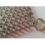 316SS Chain Mail Scrubber 6x6inch As Home Cookware Kitchen Tool for sale