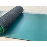 Conveyor Drum Herringbone Grooved Pulley Lagging Sheet With Cn Bonding Layer for sale