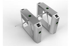 China 1.2mm  SS304 Ticket Tripod Turnstile Gate 0.2S Self Resetting Dry Contact supplier